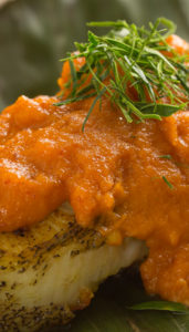 halibut in coconut sambal Image