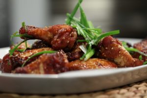 Ginger Sesame Chicken Wings