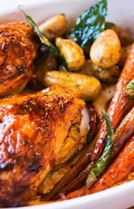 Whole Roasted Chicken in Tamarind